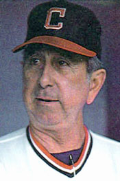 Cleveland Manager Dave Garcia